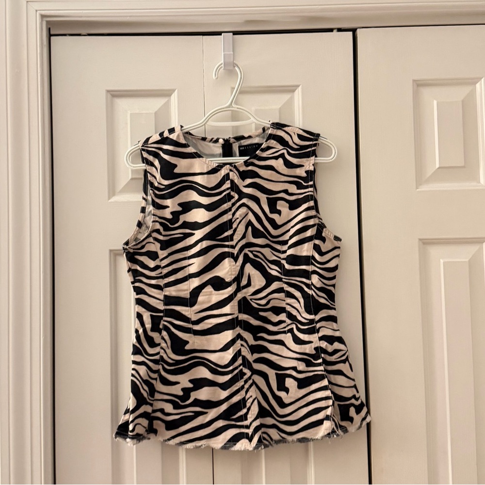ASOS Zebra Top